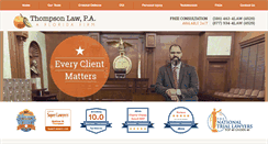 Desktop Screenshot of centralflalaw.com